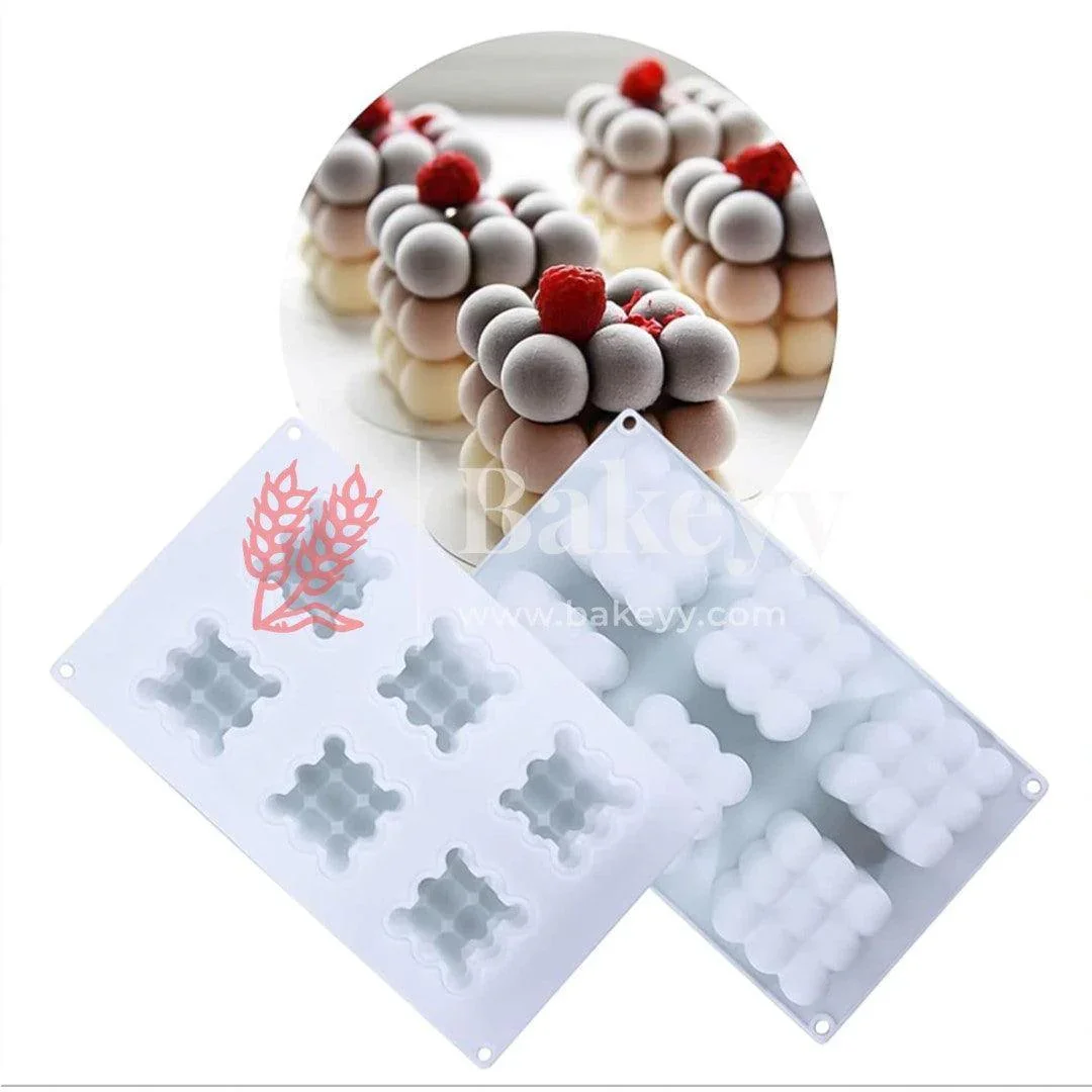 6 Cavity | Mini Cube Aromatherapy Candle Silicone Mold DIY - Image 9