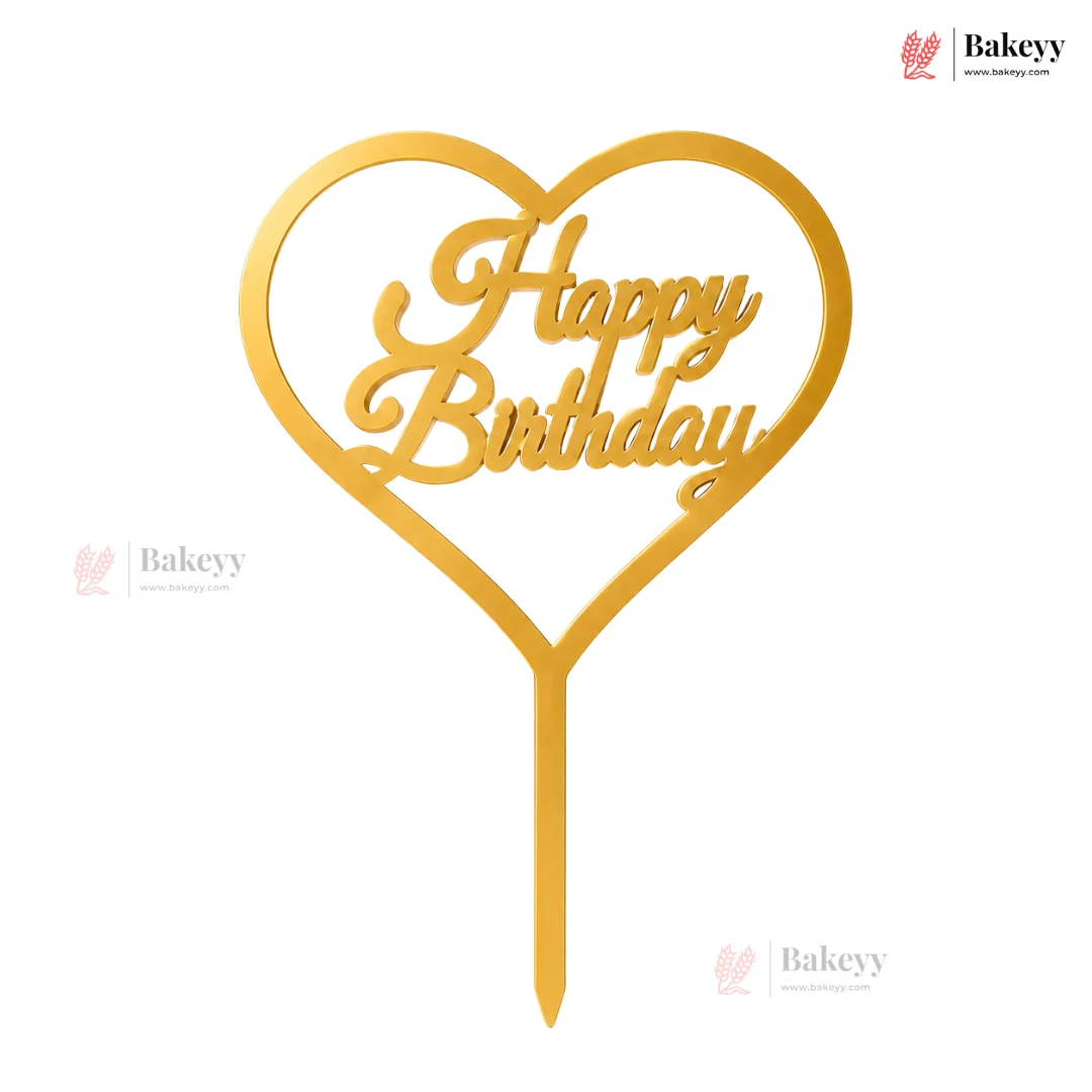 6 Inch Acrylic Cake Topper | Decorative Cake Topper for Celebrations | 10 Pieces Per Pack | Pack of 1 - Image 15
