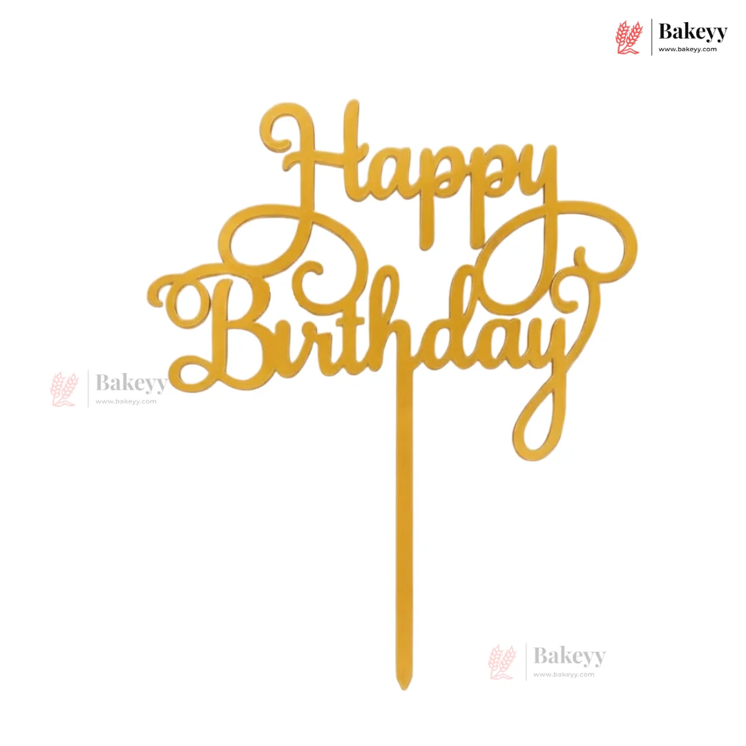6 Inch Acrylic Cake Topper | Decorative Cake Topper for Celebrations | 10 Pieces Per Pack | Pack of 1 - Image 17