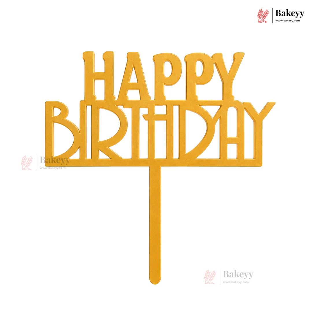 6 Inch Acrylic Cake Topper | Decorative Cake Topper for Celebrations | 10 Pieces Per Pack | Pack of 1 - Image 21