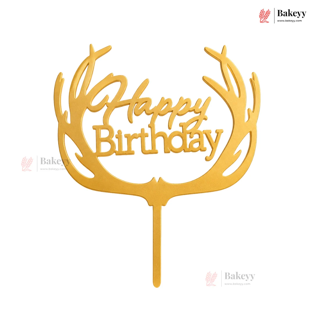 6 Inch Acrylic Cake Topper | Decorative Cake Topper for Celebrations | 10 Pieces Per Pack | Pack of 1 - Image 9