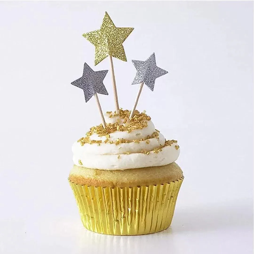 Gold Colour Cupcake Liners | Baking Cup | Pack of 500 - Image 3