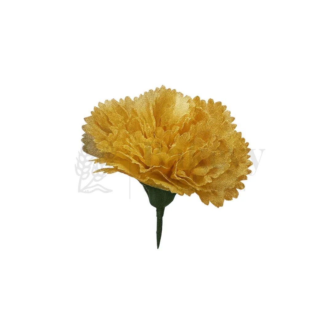 8cm - Lorvox Carnation Artificial Flowers Without Stem |Pack of 10 - Image 9