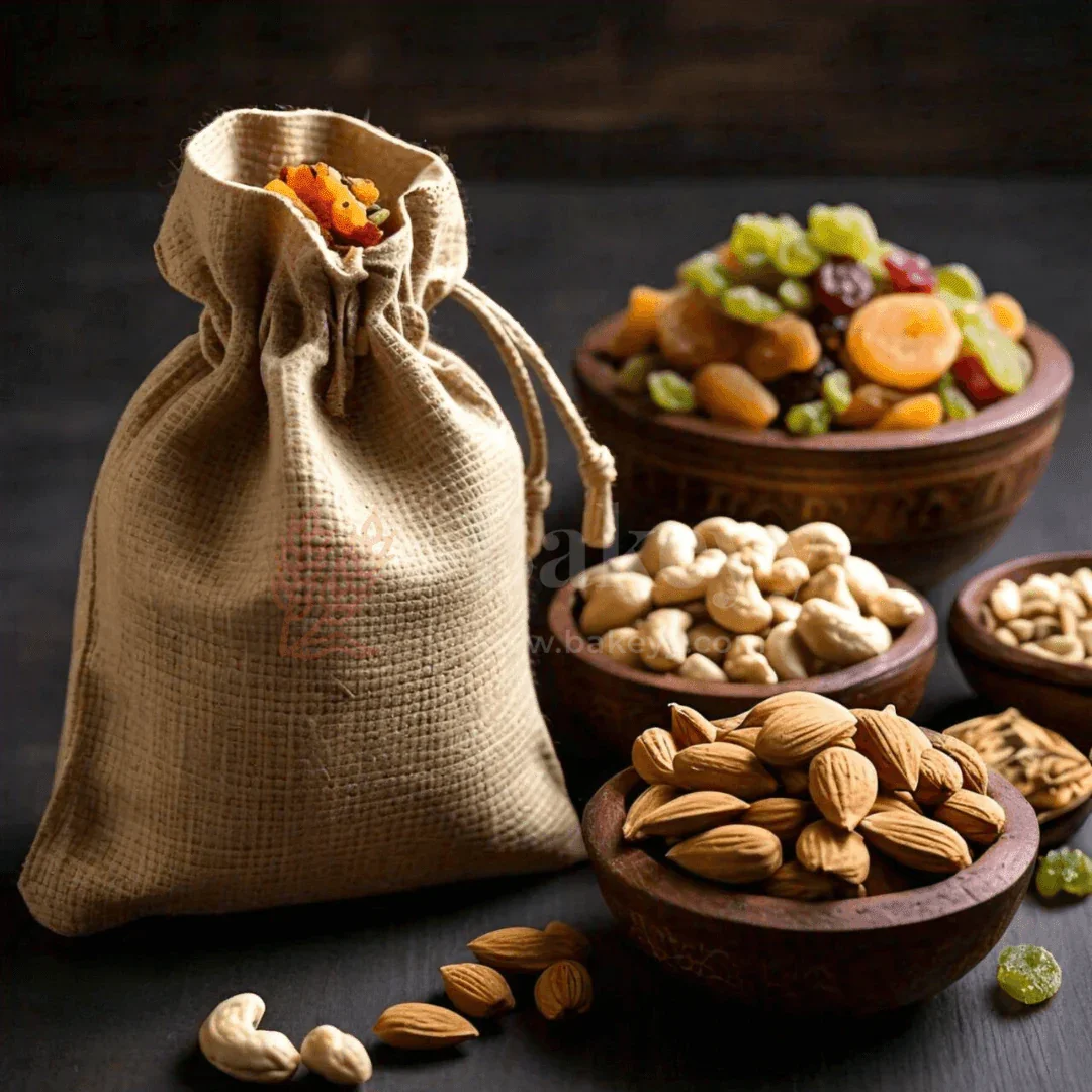 Jute Potli Bags Natural Colour Drawstring Gift Bags for Return Gifts - Pack of 50 - Image 4