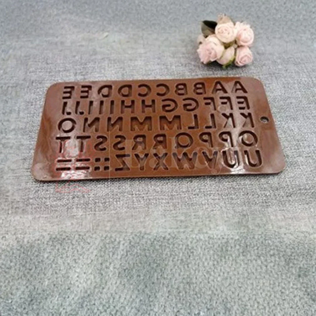 Alphabet Silicone Mould| 1 Piece - Image 3