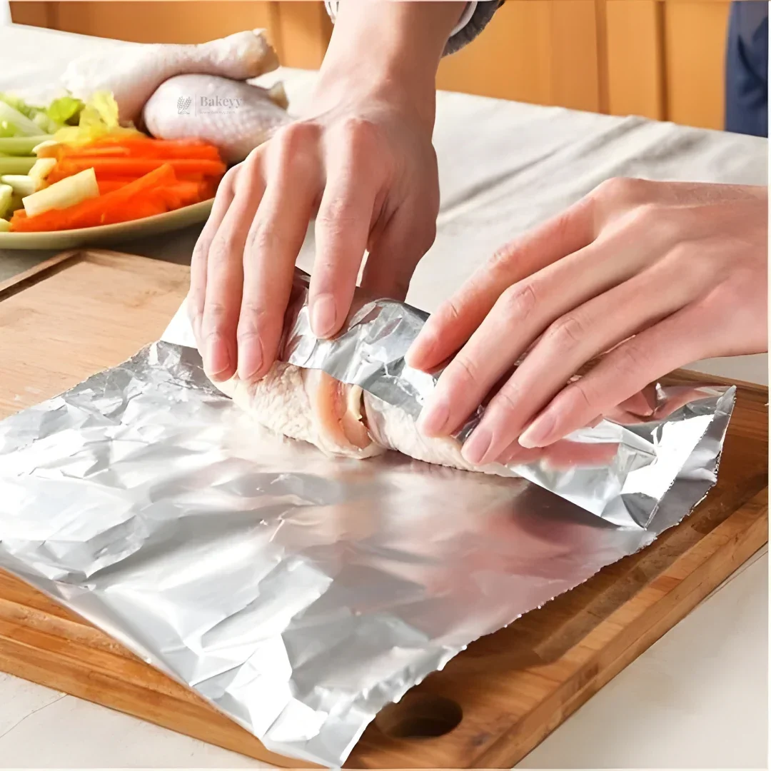 Aluminium Foil Roll | 1 Kg Gross | Pack of 1 - Image 3