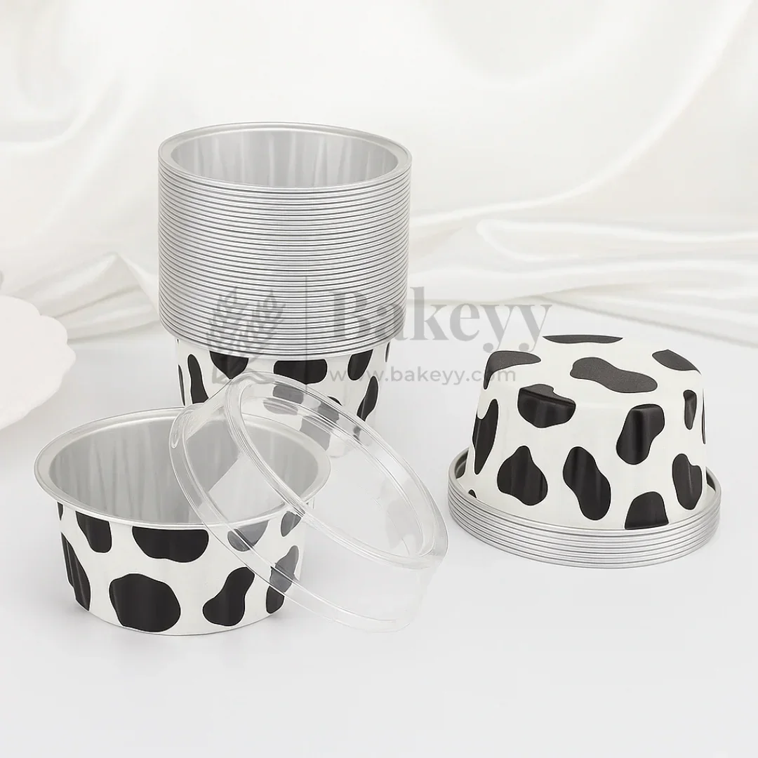 Aluminum Foil Baking Containers with Transparent Lid | Round Tins | Bake N Serve | Pack of 100 - Image 16