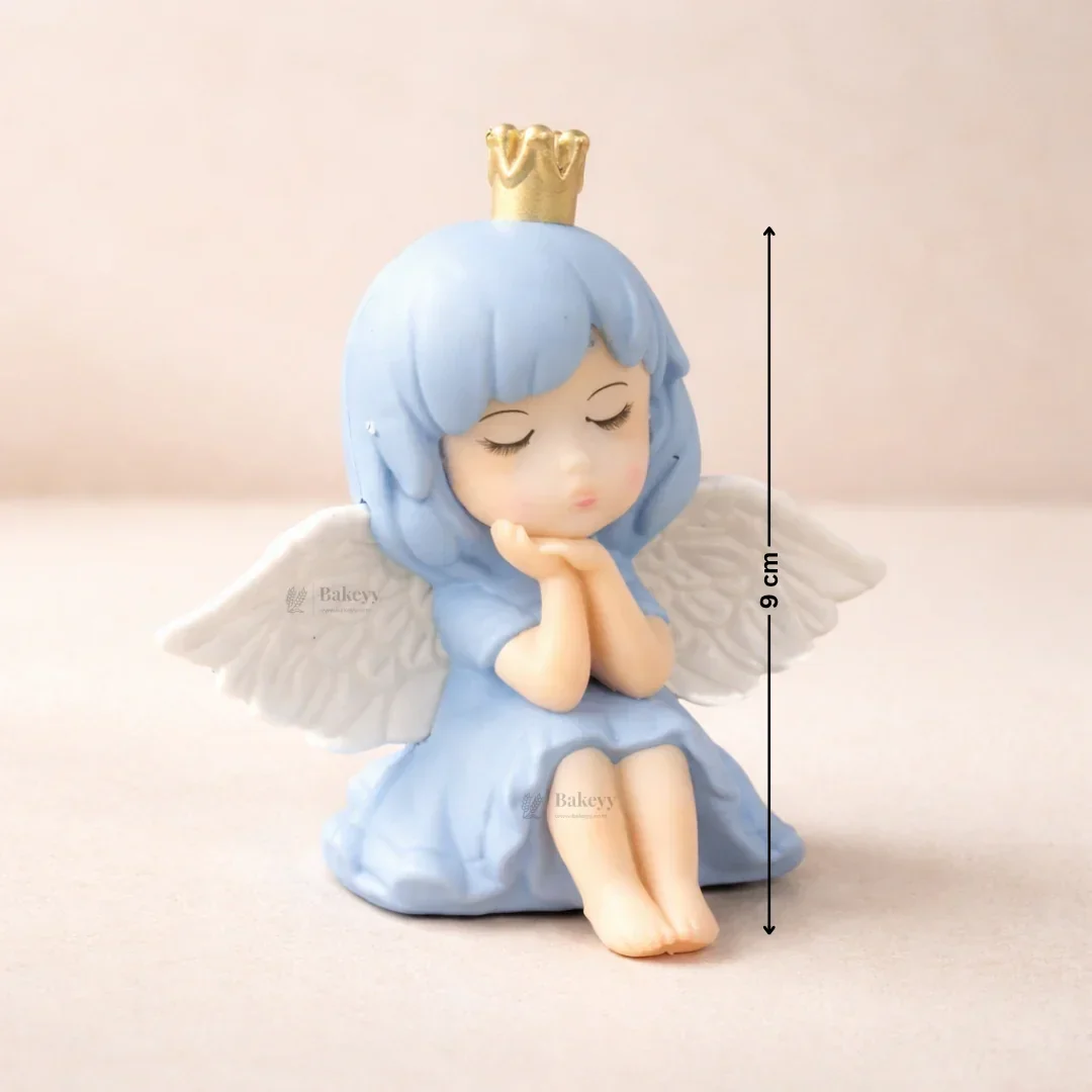 Angel Girl Cake Topper | Princess Fairy Doll Topper | Multiple Designs Available | Pack of 1 - Image 3