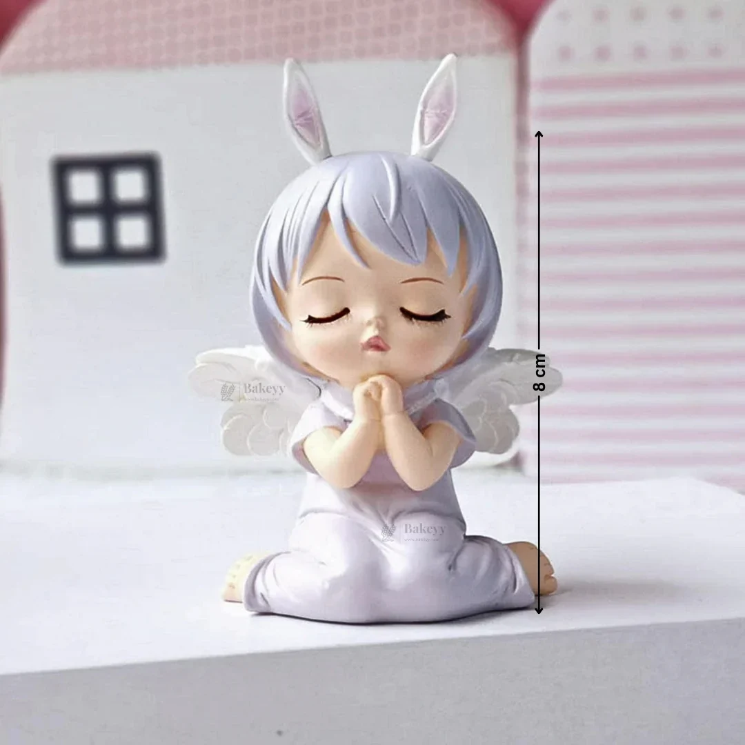 Angel Girl Cake Topper | Princess Fairy Doll Topper | Multiple Designs Available | Pack of 1 - Image 4