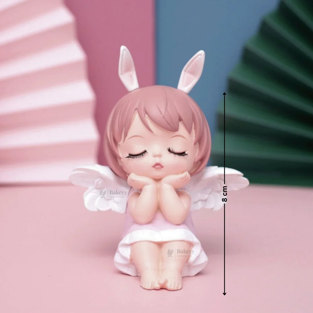 Angel Girl Cake Topper | Princess Fairy Doll Topper | Multiple Designs Available | Pack of 1 - Image 6