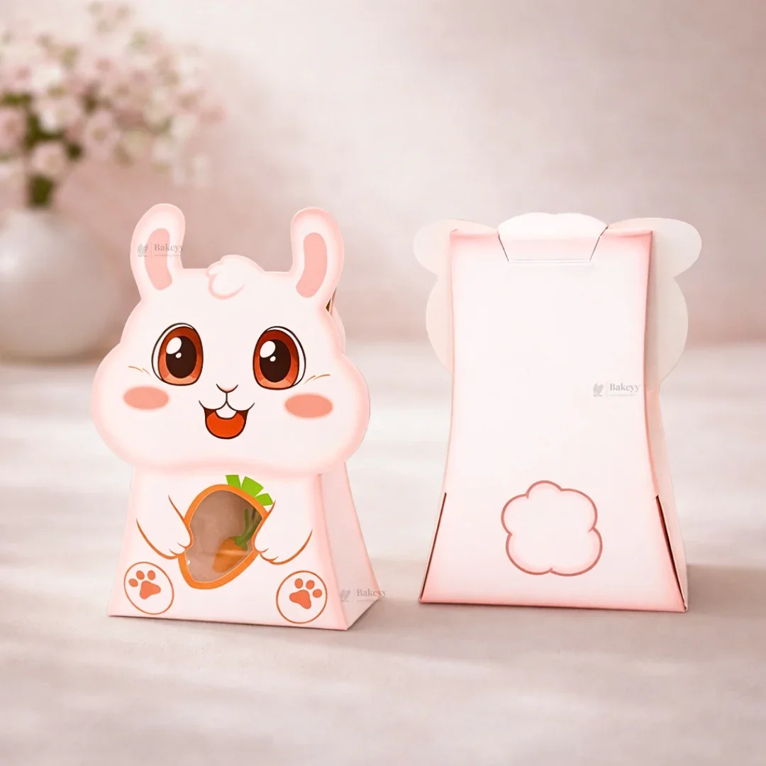 Animal Theme Goodie Boxes with Window | Multiple Animal Designs | Pack of 10 - Image 7