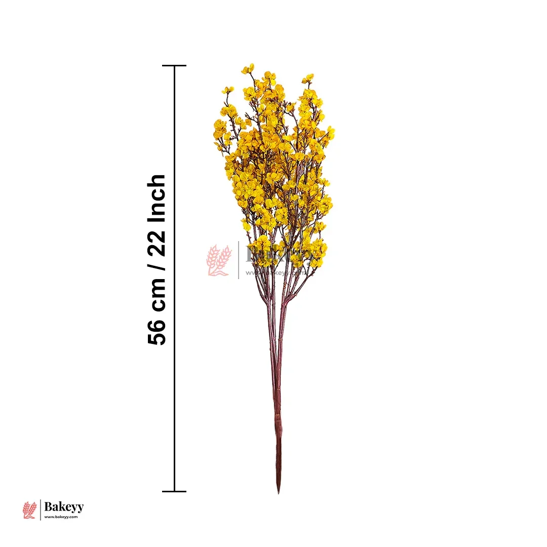 Artificial Blossom Stem – 56cm | Floral Stem for Home & Vase Decor Bouquet | 1 Piece - Image 2