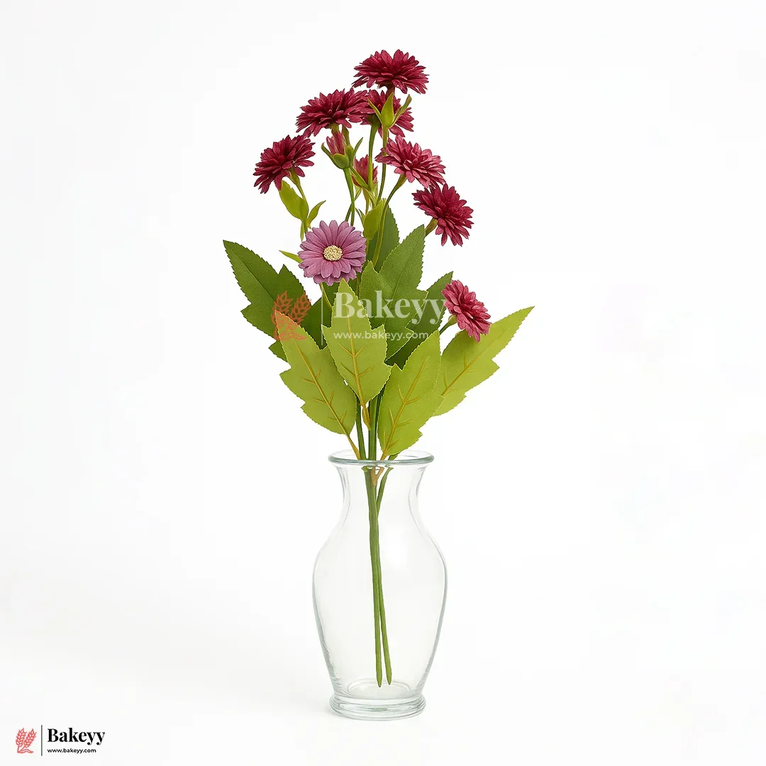 Artificial Daisies Flower Bunch – 35cm | Decorative Stick for Home & Events | Pack Of 1 - Image 8