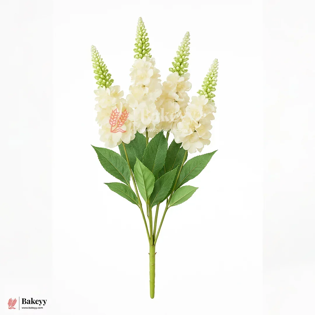Artificial Delphinium Flower Bunch – 60cm | Decorative Stick for Home & Events | Pack Of 1 - Image 10
