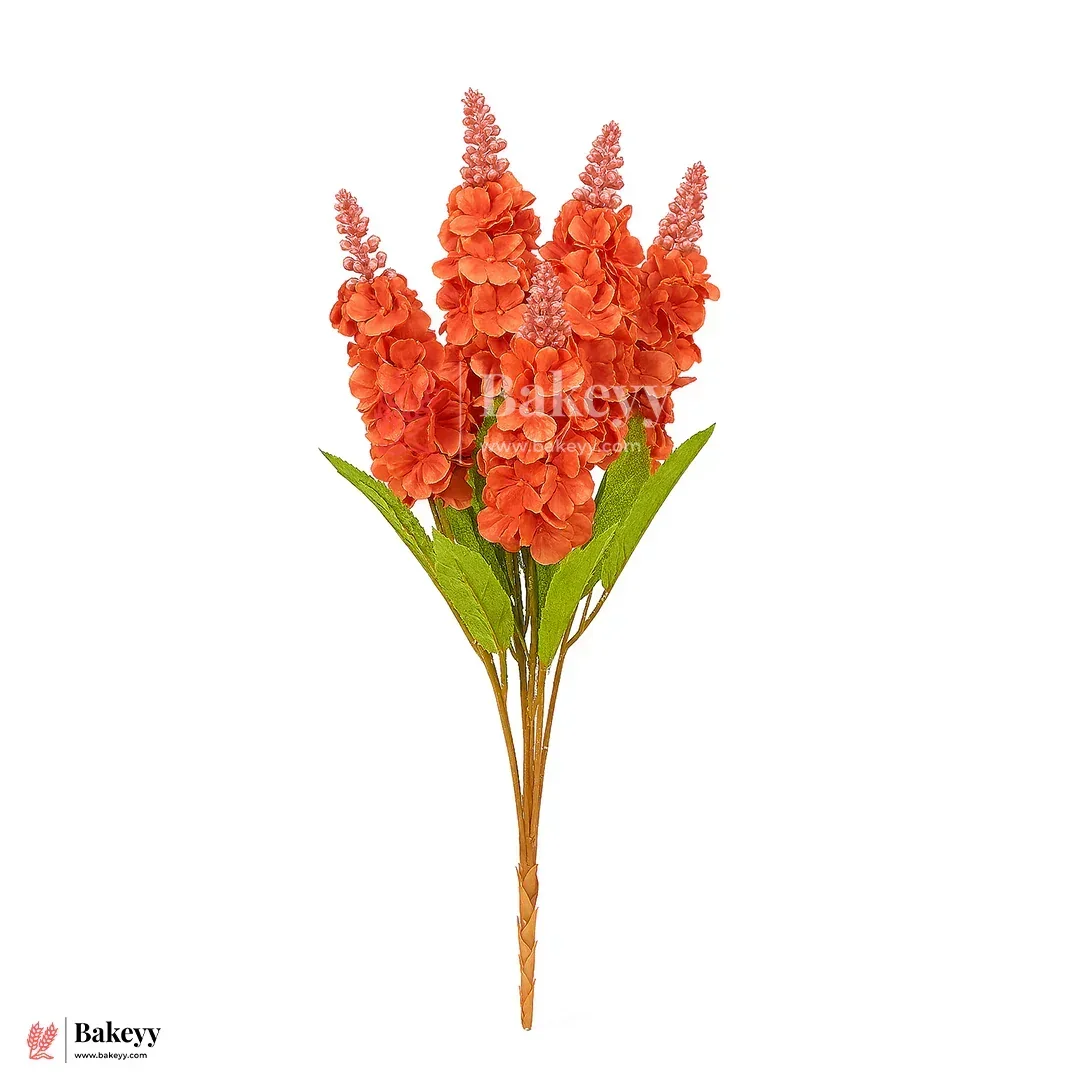 Artificial Delphinium Flower Bunch – 60cm | Decorative Stick for Home & Events | Pack Of 1 - Image 7