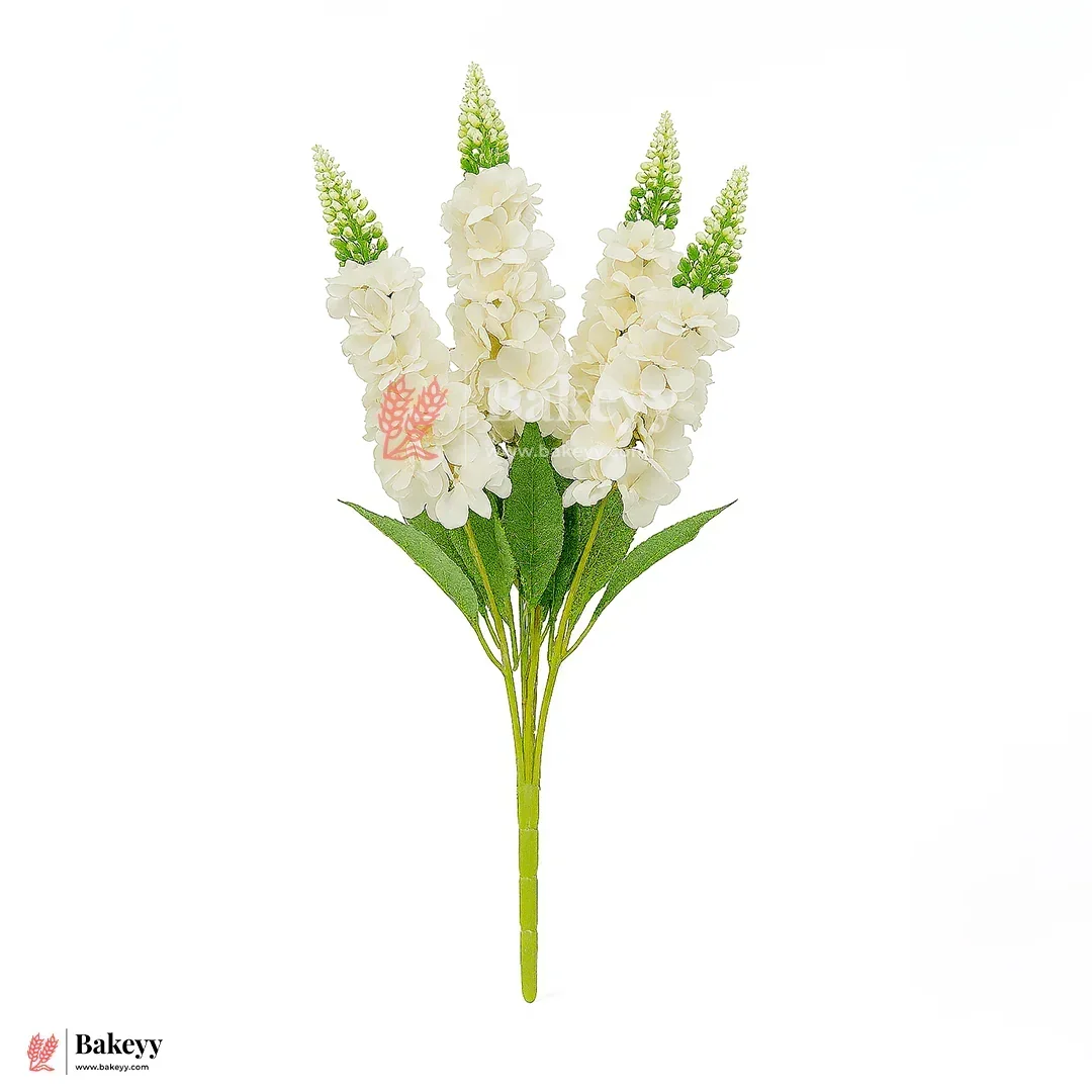 Artificial Delphinium Flower Bunch – 60cm | Decorative Stick for Home & Events | Pack Of 1 - Image 8