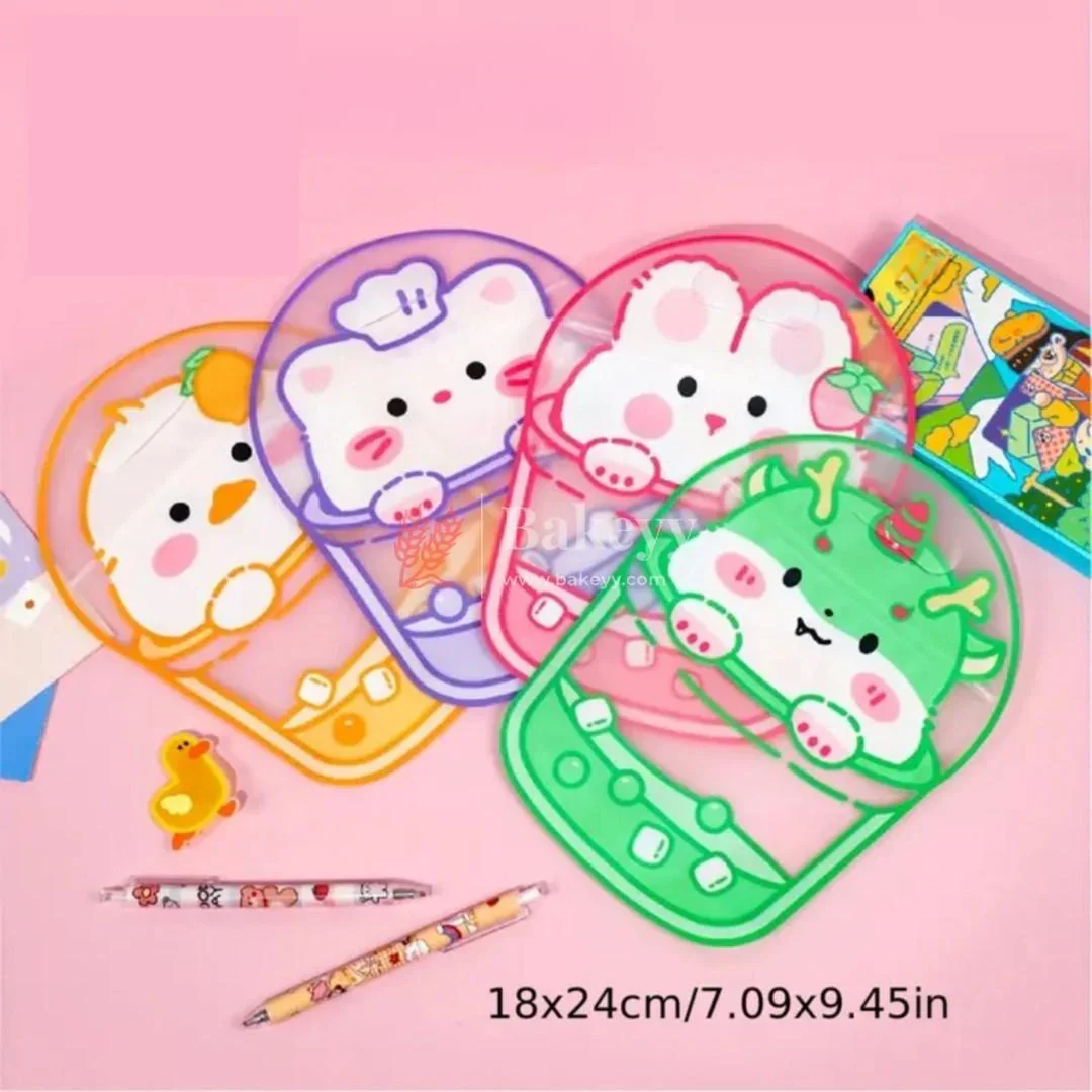 Cute Animal Design Zip Lock Bags| 4 in 1 Design |Stain-Resistant, Water-Resistant | Pack of 50 - Image 4