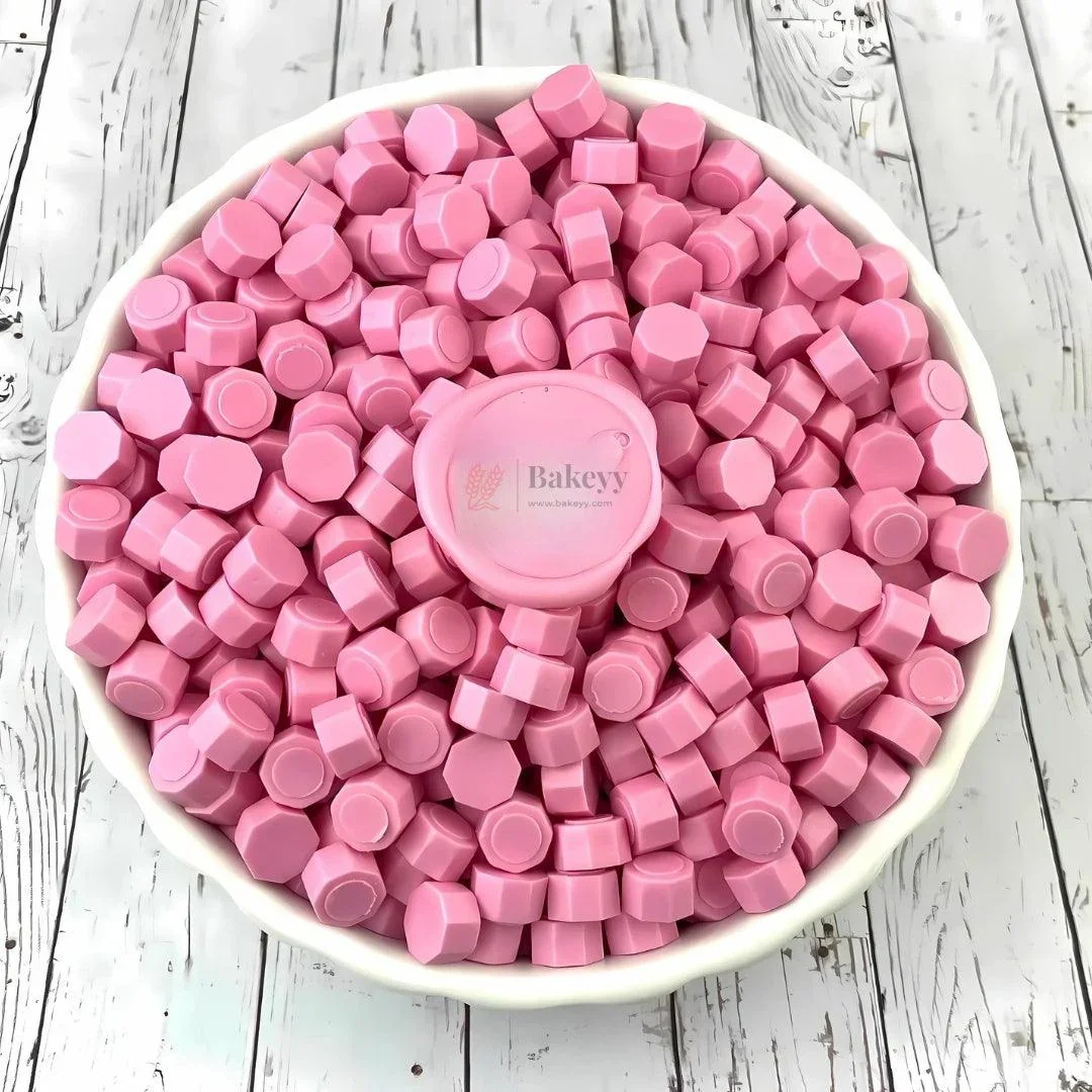 Baby Pink Wax Seal Beads, 100g