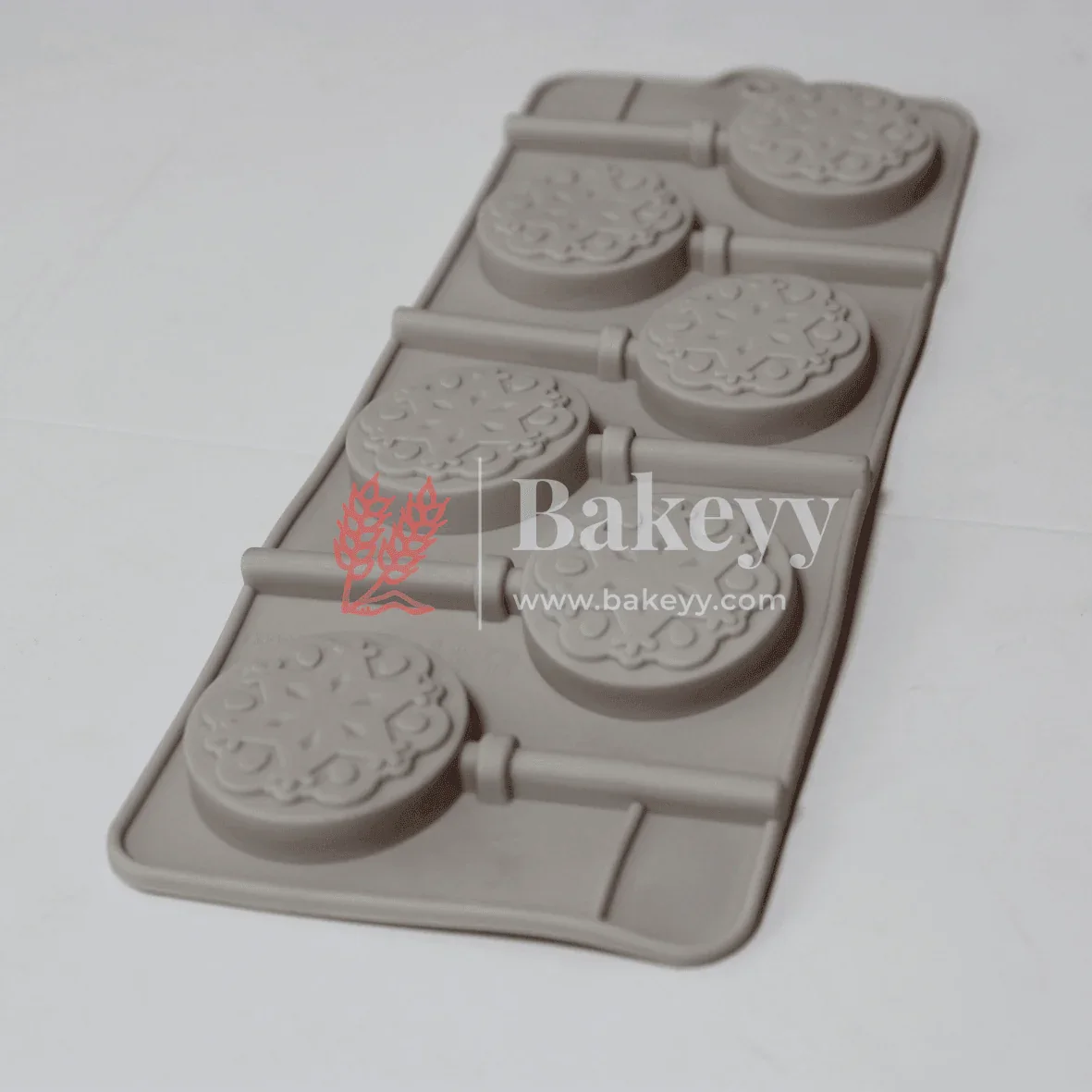 Bakeyy Snowflake Lollipop Silicone Mold - Image 2
