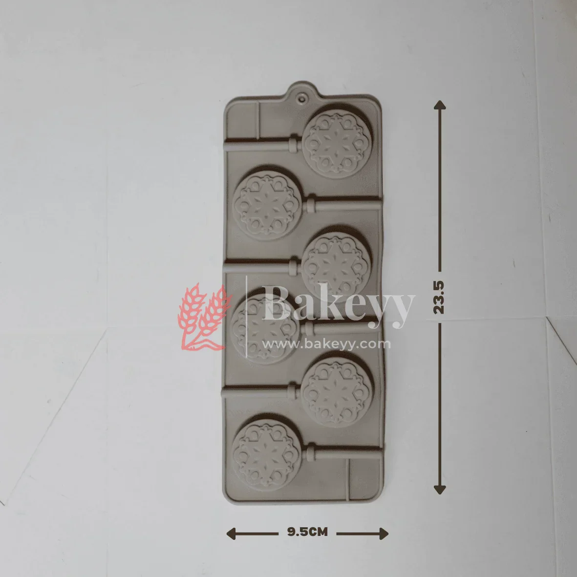 Bakeyy Snowflake Lollipop Silicone Mold - Image 3