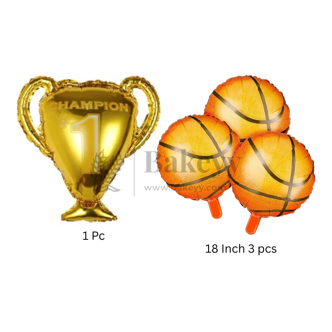 Basketball Theme Birthday Decoration Kit | Party Decor | Pack of 1 - Image 3