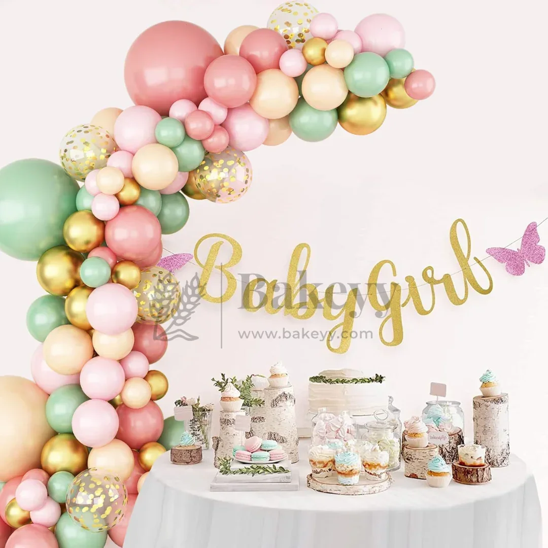 Pastel Birthday Balloon Arch Kit with Smiley Flowers | Party Decor | Pack of 1 - Image 4