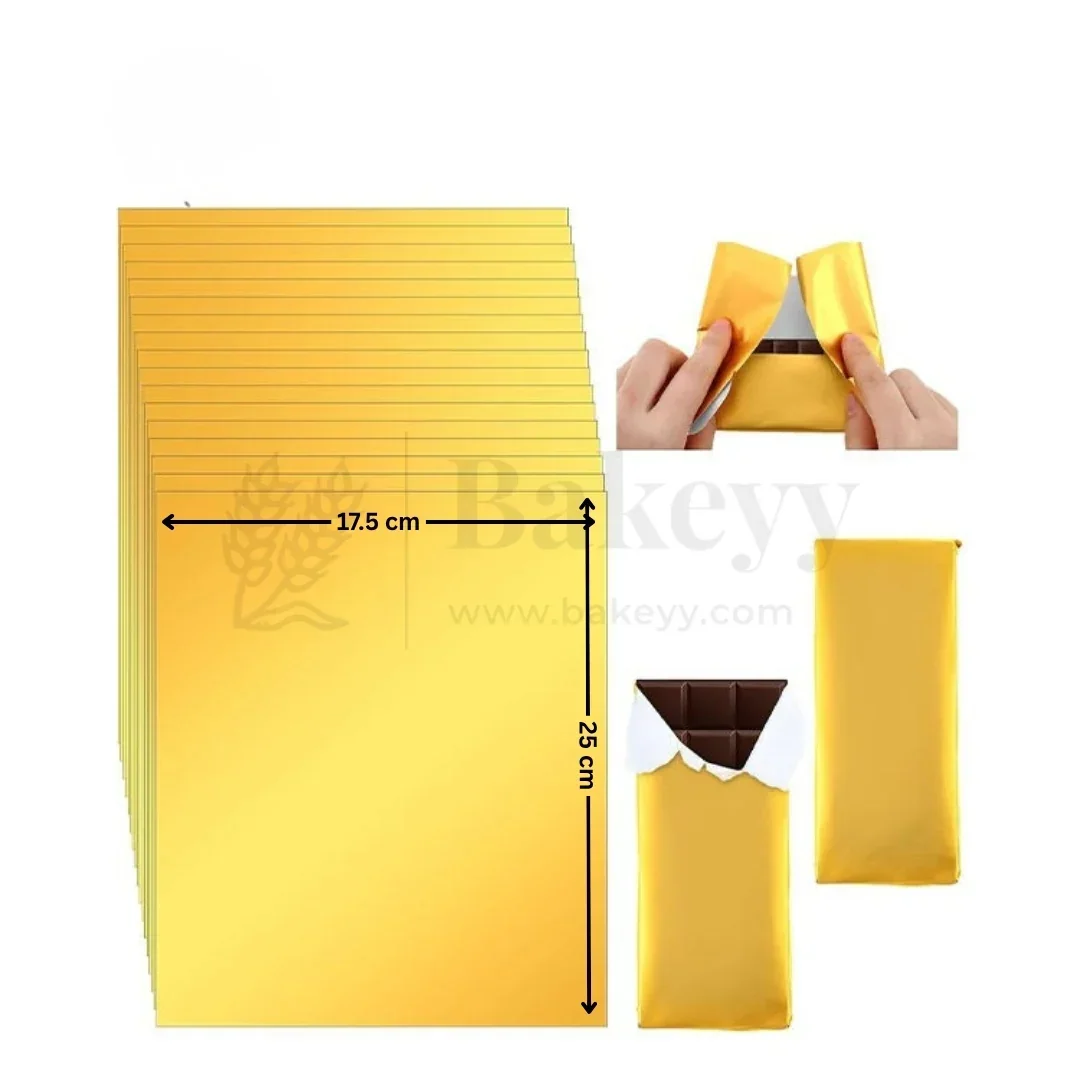 Big Aluminium Chocolate Wrapping Paper | Pack of 200 - Image 3