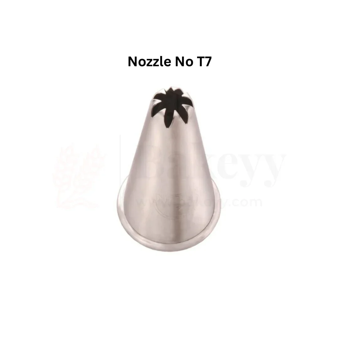 Big Nozzle No.T 7 – Stainless Steel Piping Tip for Cake Decorationê