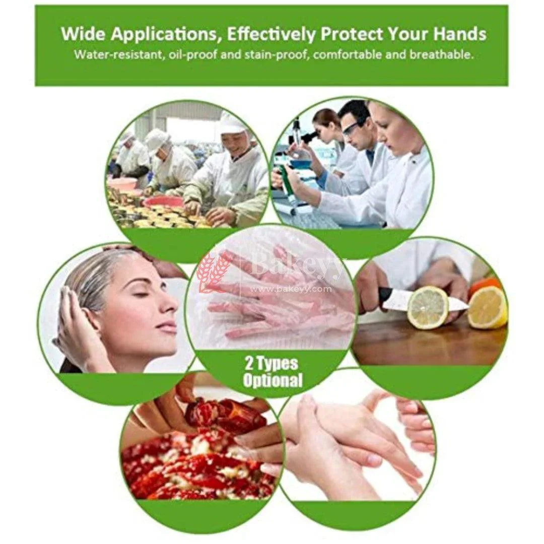 Disposable Hand Gloves | Transparent | Pack Of 100 - Image 8