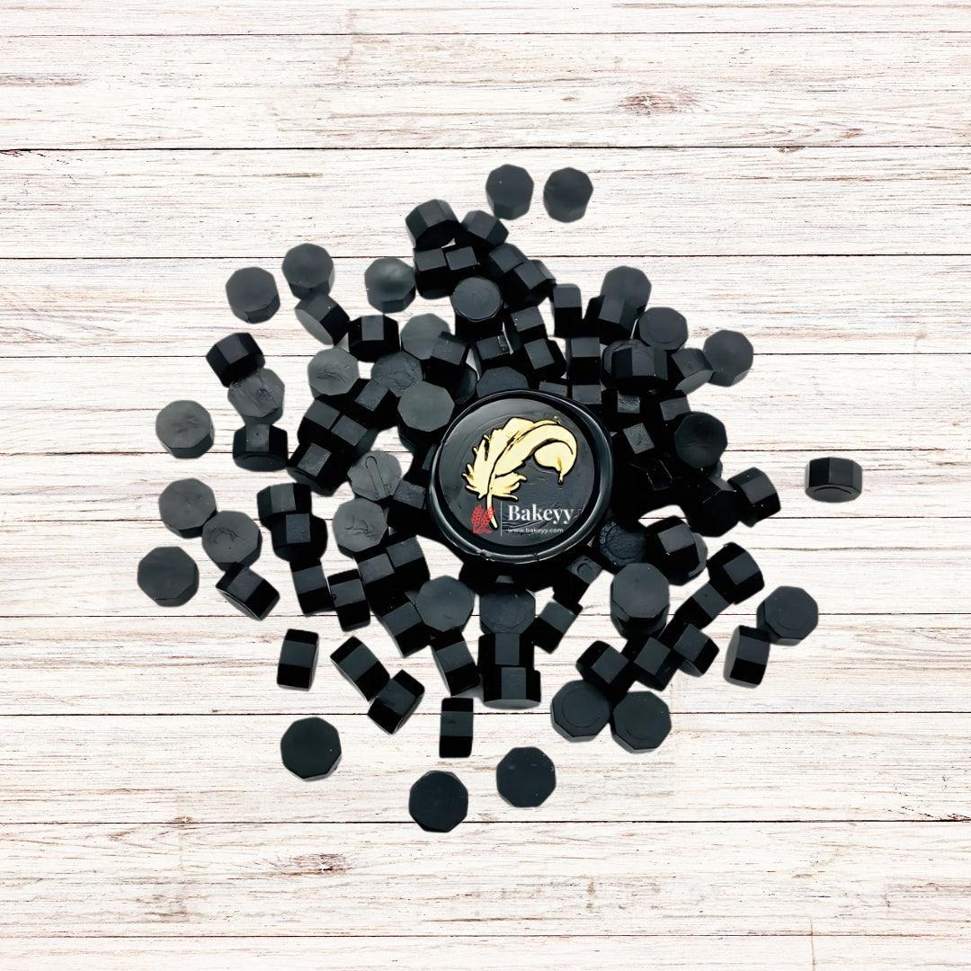 Black Wax Seal Beads, 100g