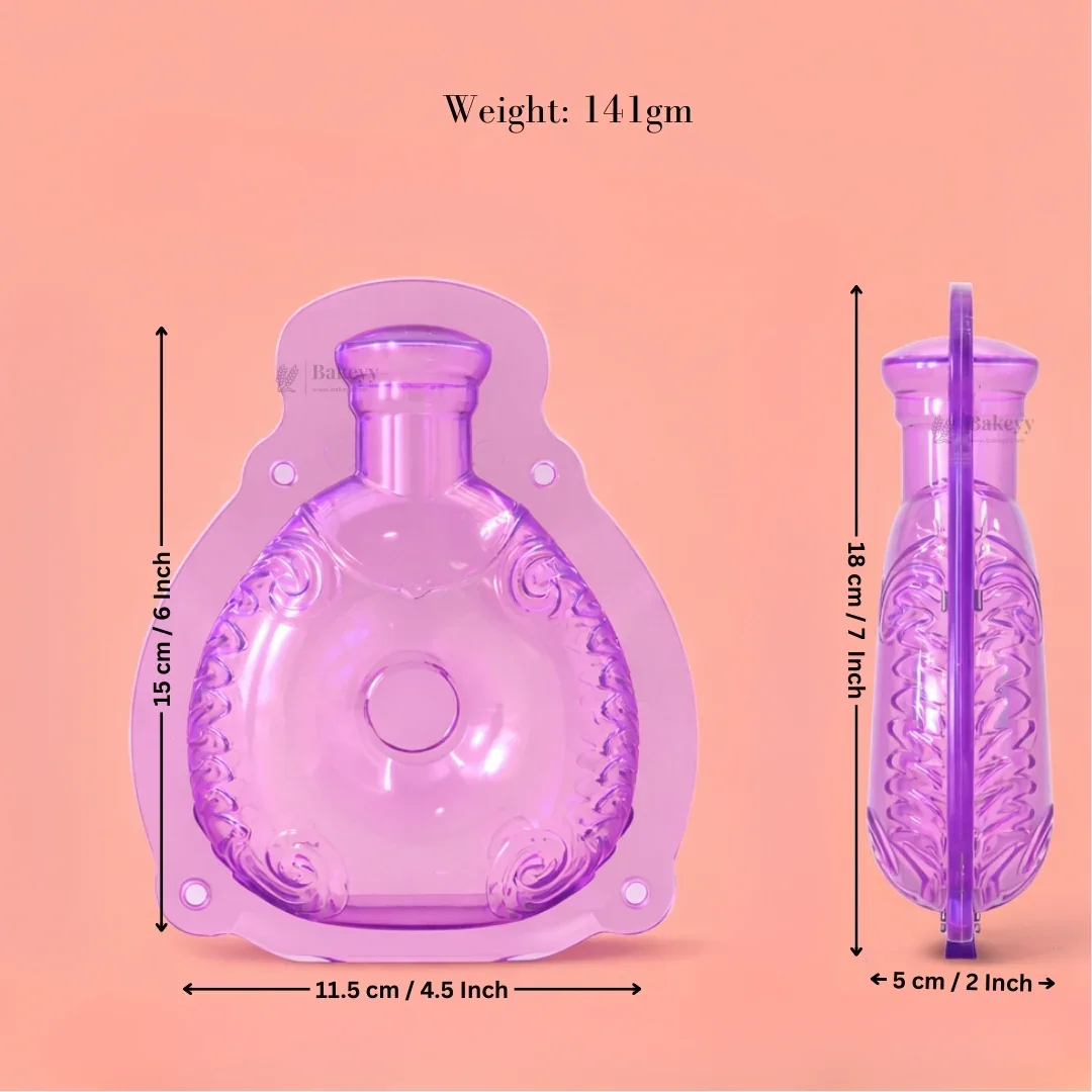 Bottle Shape Chocolate Mould | Decorative Chocolate Making Mould | Pack of 1 - Image 2