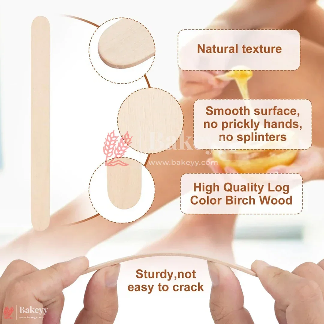 Cakesicle Sticks | Wooden Popsicle Sticks for Cake Pops, Ice Cream, Crafts | Thin, Food-Grade Wood, Smooth Finish - Image 5