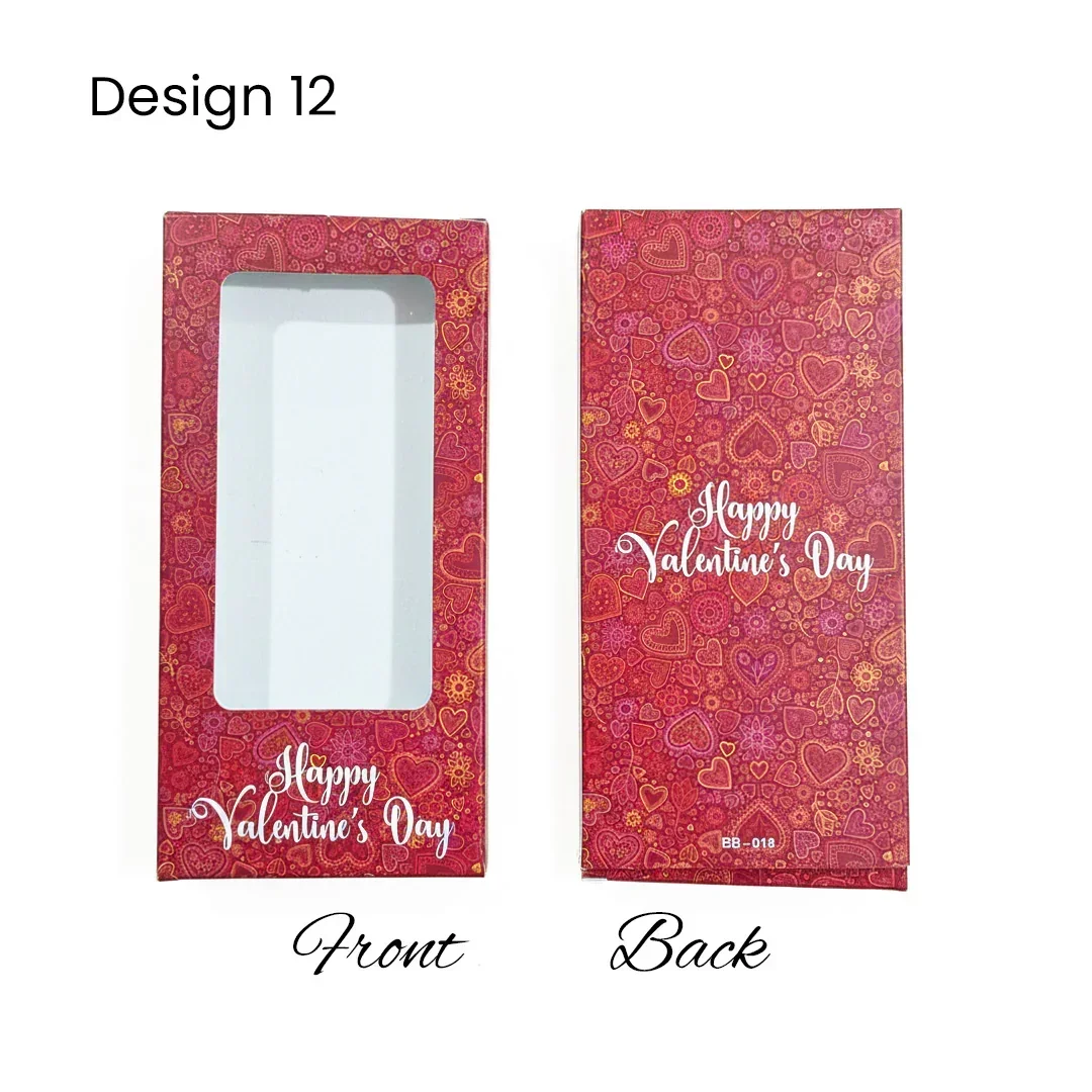 Chocolate Bar Box | Chocolate Bar Gift Box with Window | Chocolate Packaging Box | Pack Of 10 - Image 9