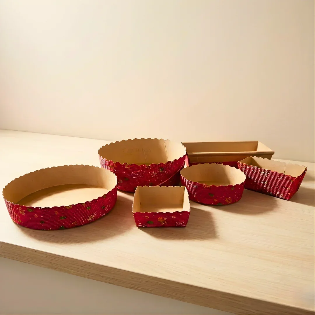 Christmas Bake and Serve Container | Christmas Print | Oven Safe