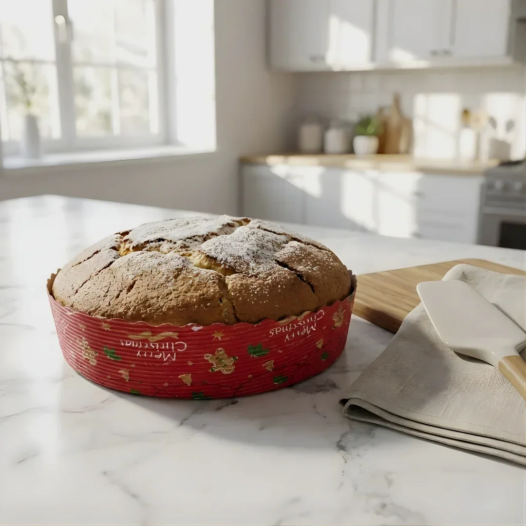 Christmas Bake and Serve Container | Christmas Print | Oven Safe - Image 4