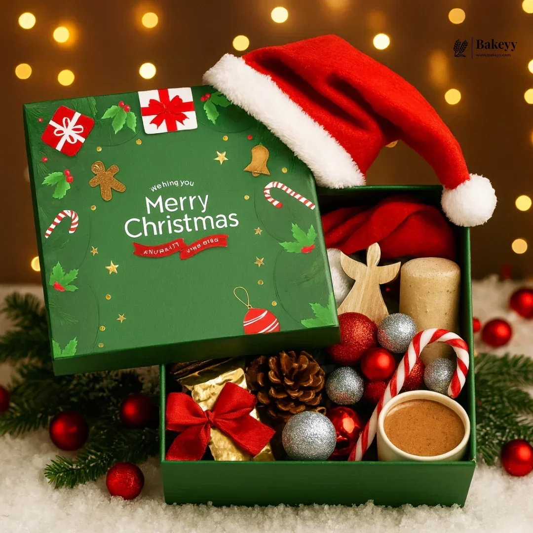 Christmas Print Rigid Hamper Boxes | Perfect for Christmas Gifting | 1 Piece - Image 2