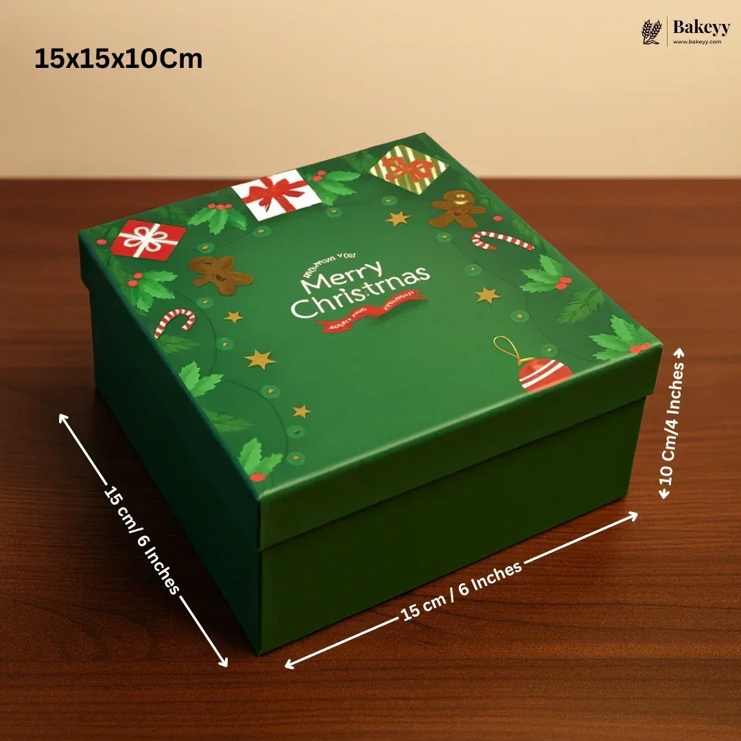 Christmas Print Rigid Hamper Boxes | Perfect for Christmas Gifting | 1 Piece - Image 4