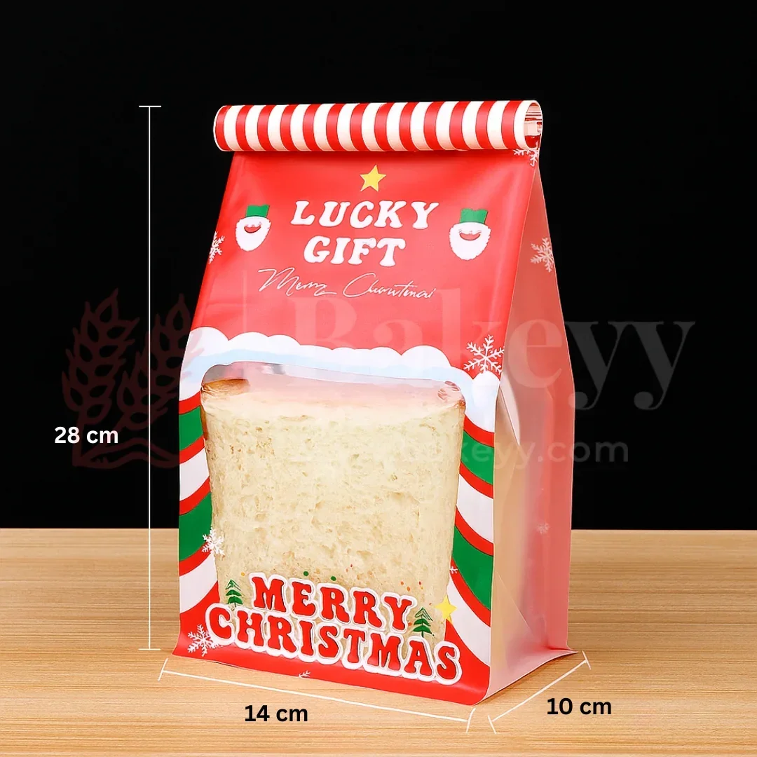 Christmas Print Bread Pouches | Pack of 50 - Image 4
