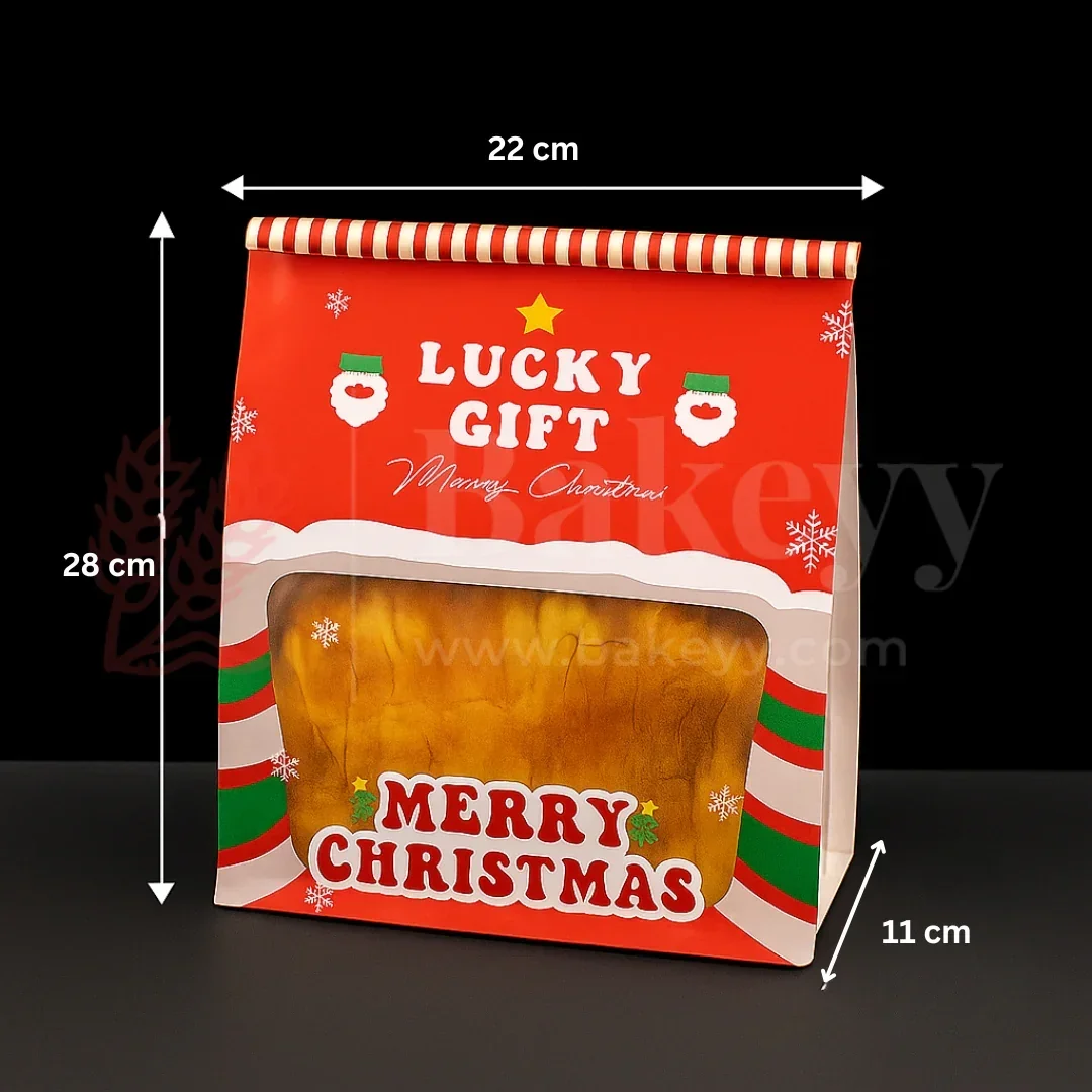 Christmas Print Bread Pouches | Pack of 50 - Image 5