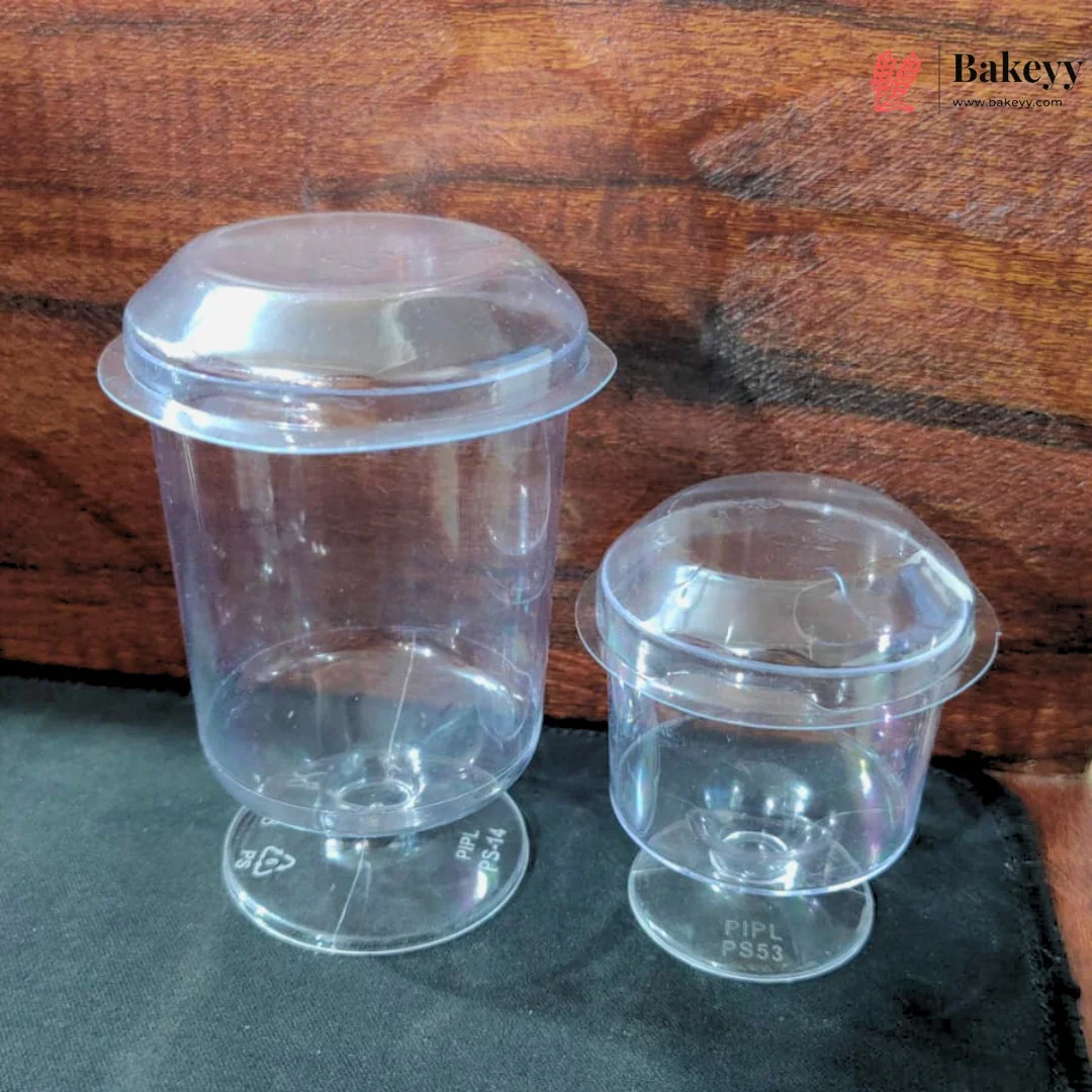 Clear Dome Dessert Cup with Lid | 2 Variants | Pack of 100 - Image 4