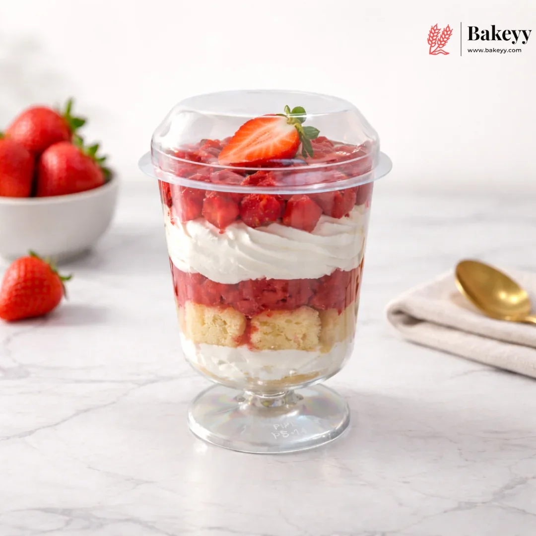 Clear Dome Dessert Cup with Lid | 2 Variants | Pack of 100 - Image 6