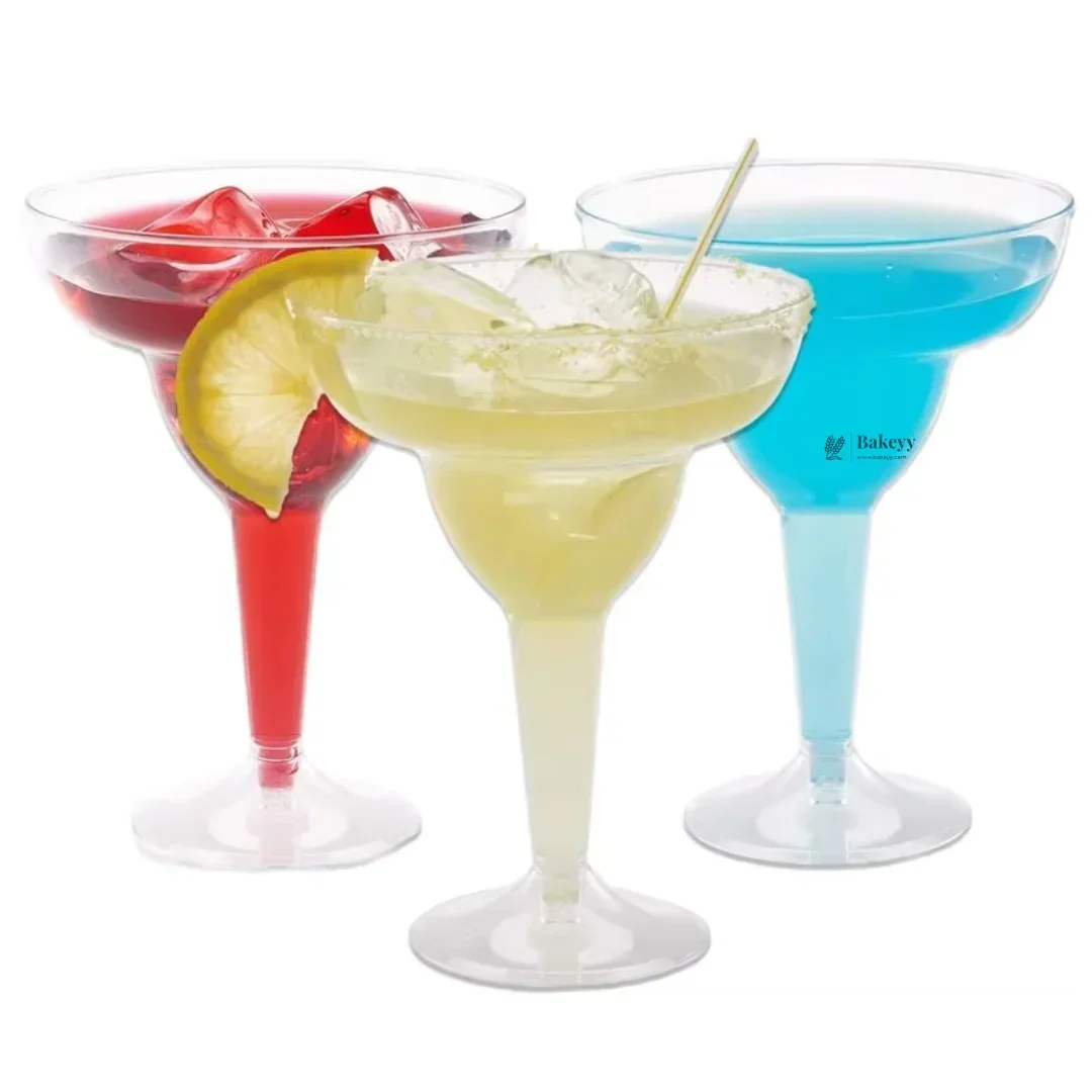 Clear Margarita Cocktail Glass | Acrylic Glass | Pack of 10 - Image 4