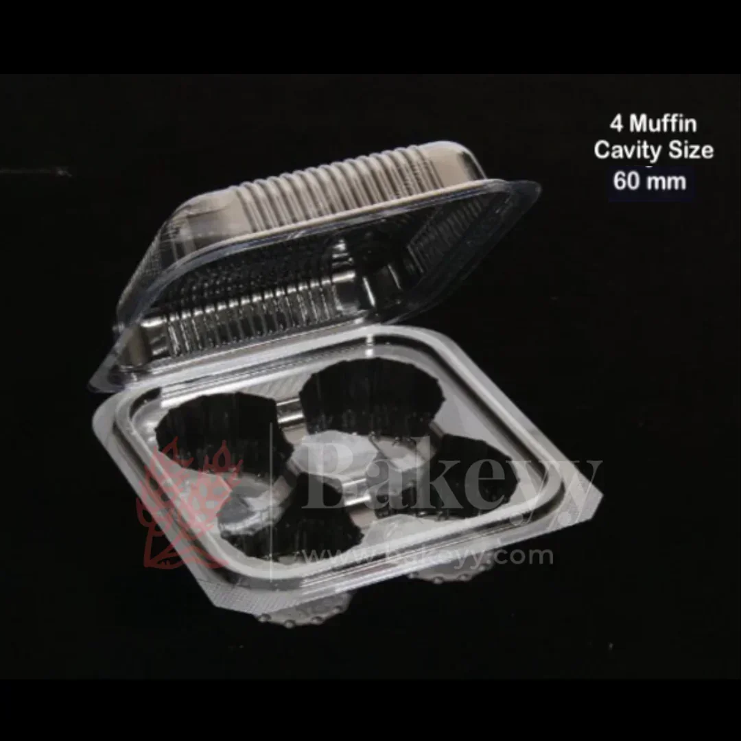 Clear Cupcake Boxes | Pack of 25 | Muffin Box - Image 5