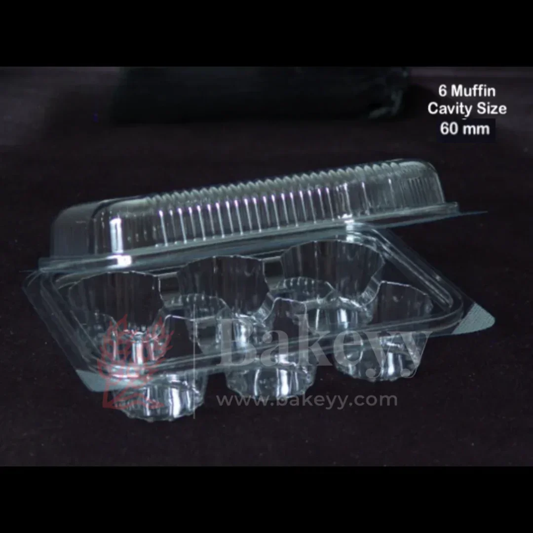 Clear Cupcake Boxes | Pack of 25 | Muffin Box - Image 6