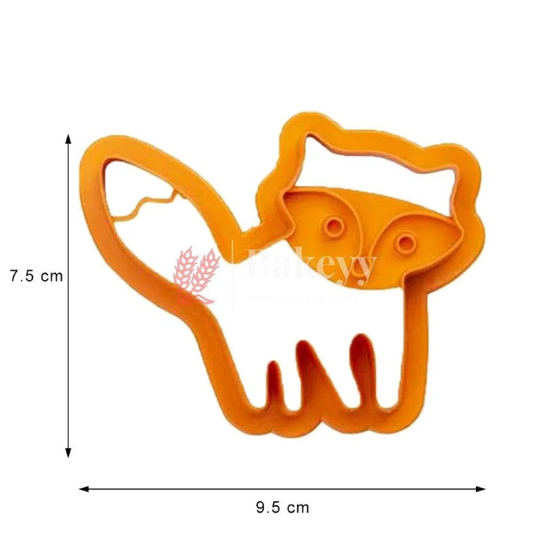 Fox Shape Cookie Cutter| 1 Piece| Perfect for Baking and Craft Projects - Image 3