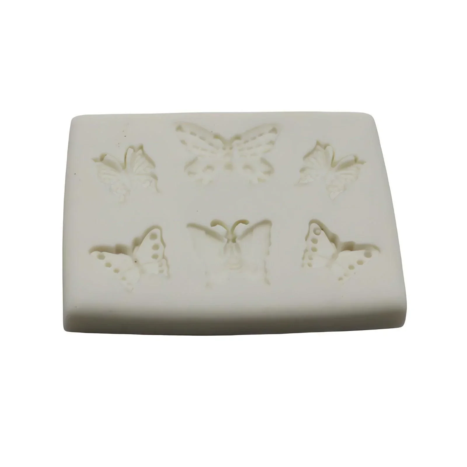 White Butterflies Fondant Mould