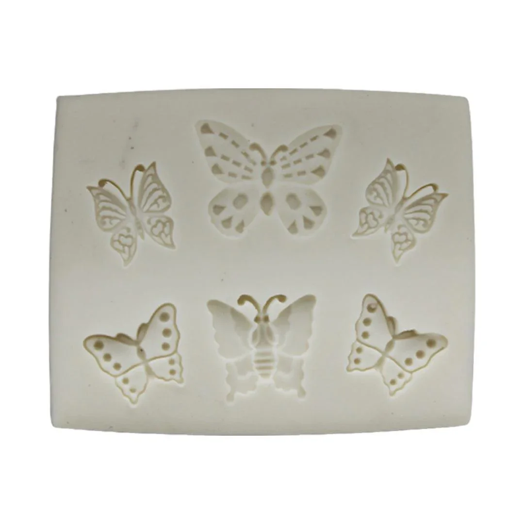 White Butterflies Fondant Mould - Image 4