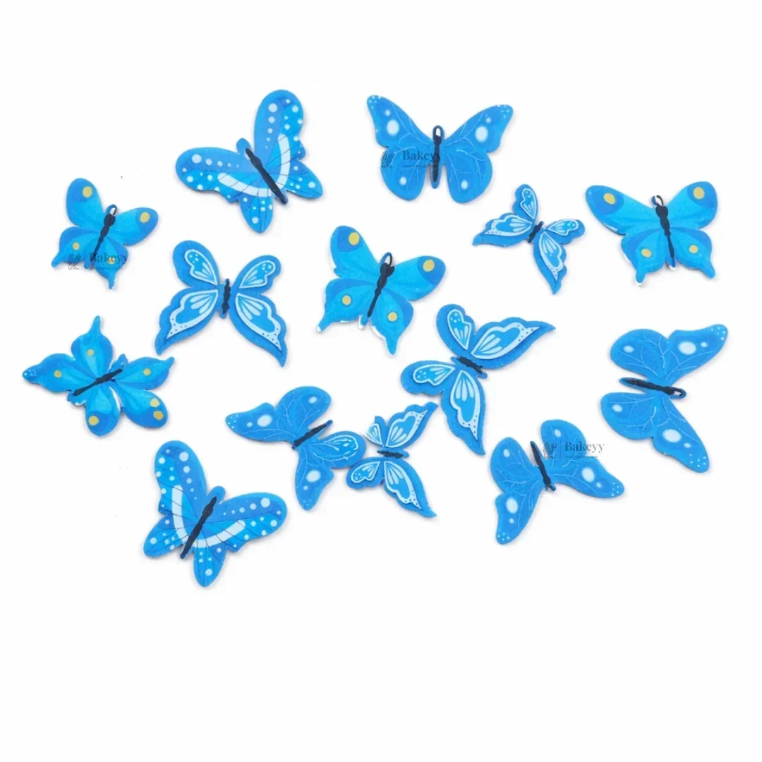 Realistic Butterfly Edible Wafer Toppers | Cake & Cupcake Decoration | Pack of 1 - Image 4