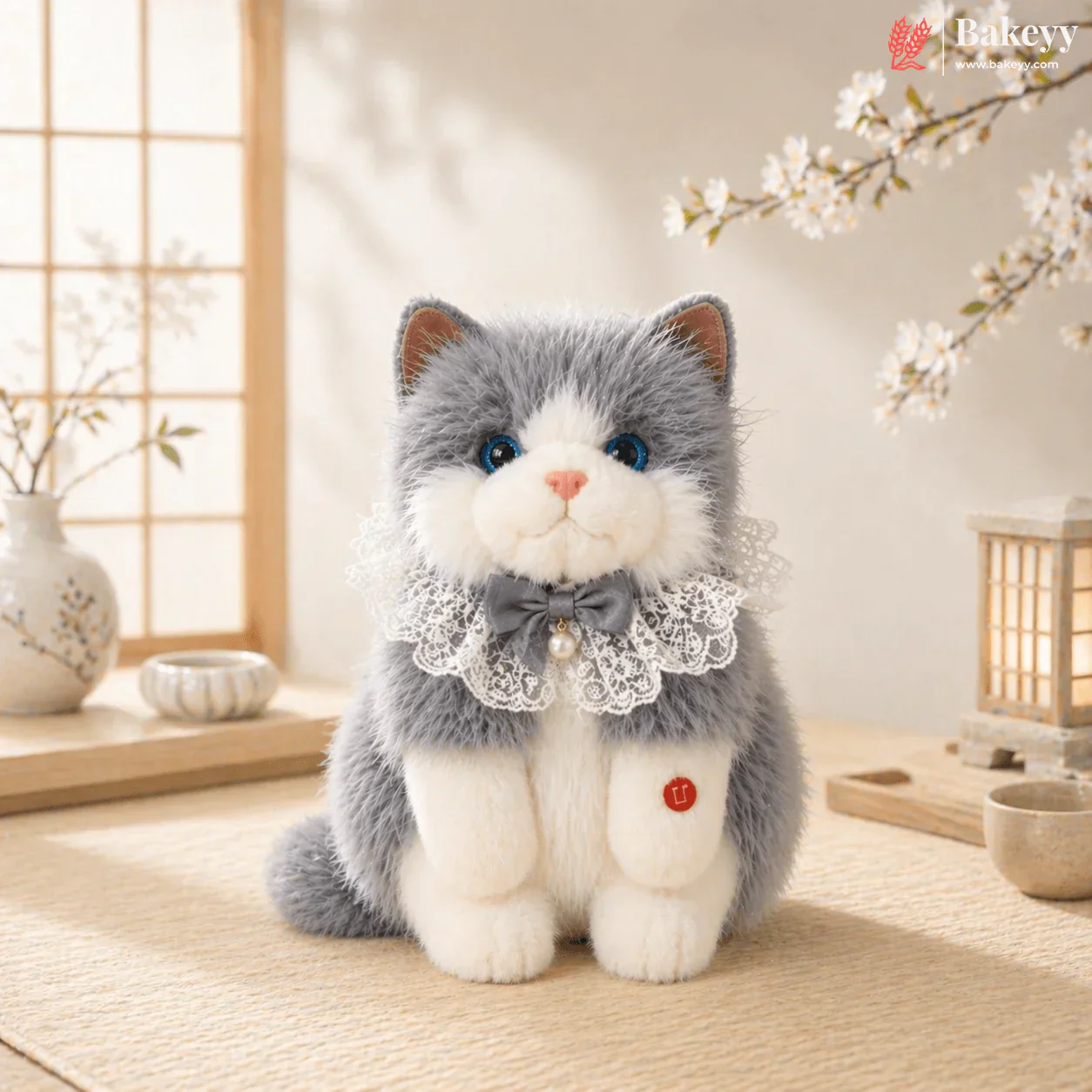 Cute Plush Cat Backpack | Meow Sound Interactive | Wearable Storage Soft Backpack Toy | Pack of 1 - Image 10