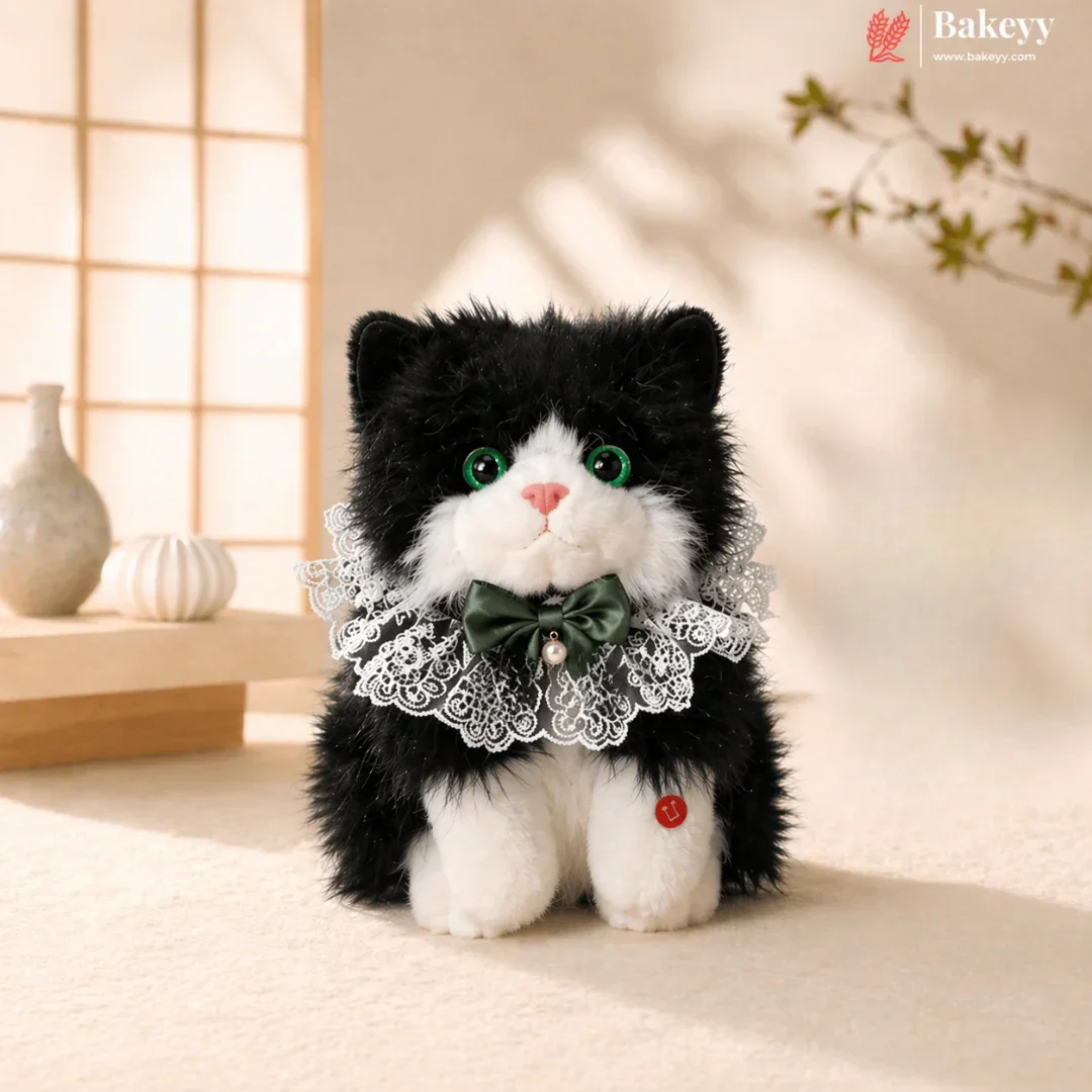 Cute Plush Cat Backpack | Meow Sound Interactive | Wearable Storage Soft Backpack Toy | Pack of 1 - Image 3
